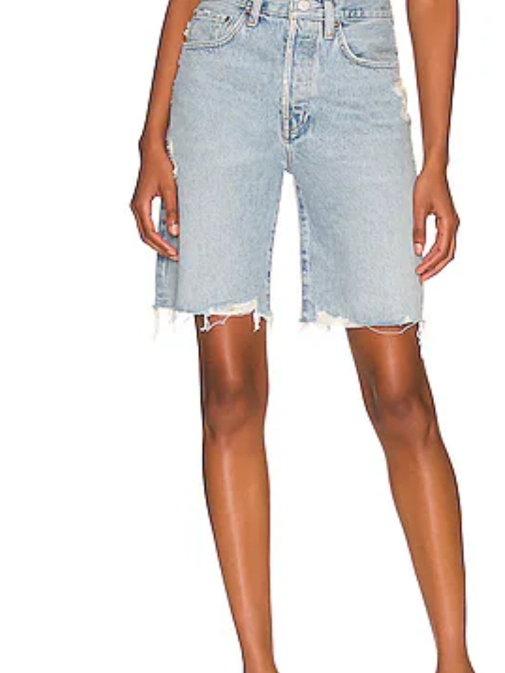 Agolde Ira Mid Rise Loose Short in Verve